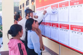 Nghệ An tổ chức bỏ phiếu sớm tại 55 khu vực miền núi, biên giới