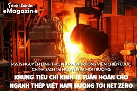 Khung tiêu chí kinh tế tuần hoàn cho ngành thép Việt Nam hướng tới Net Zero