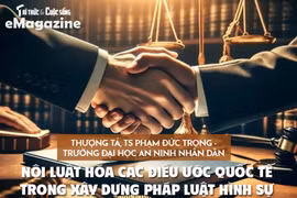 Nội luật hóa các điều ước quốc tế trong xây dựng pháp luật hình sự