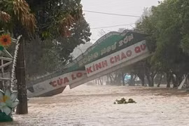 Bão số 5 gây mưa lớn trên diện rộng, nguy cơ lũ quét và sạt lở đất