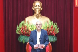 Bí thư tỉnh ủy Phú Thọ Phạm Đại Dương. Ảnh: Cổng TTĐT Phú Thọ.