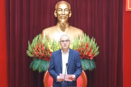 Bí thư tỉnh ủy Phú Thọ Phạm Đại Dương. Ảnh: Cổng TTĐT Phú Thọ.