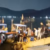 5 đối tượng tụ tập la hét, chửi bới để đòi nợ bị bắt khi trên đường lẩn trốn 