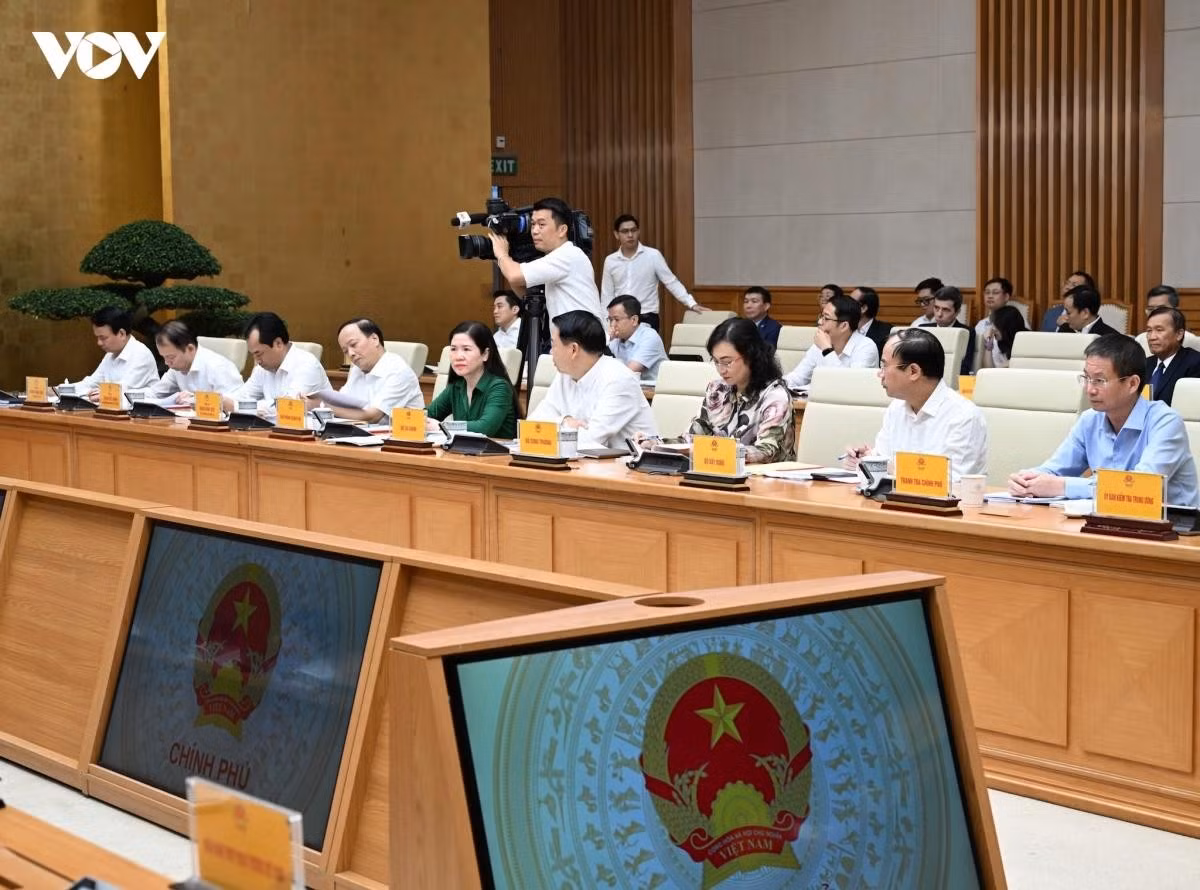 Các đại biểu tại buổi làm việc.