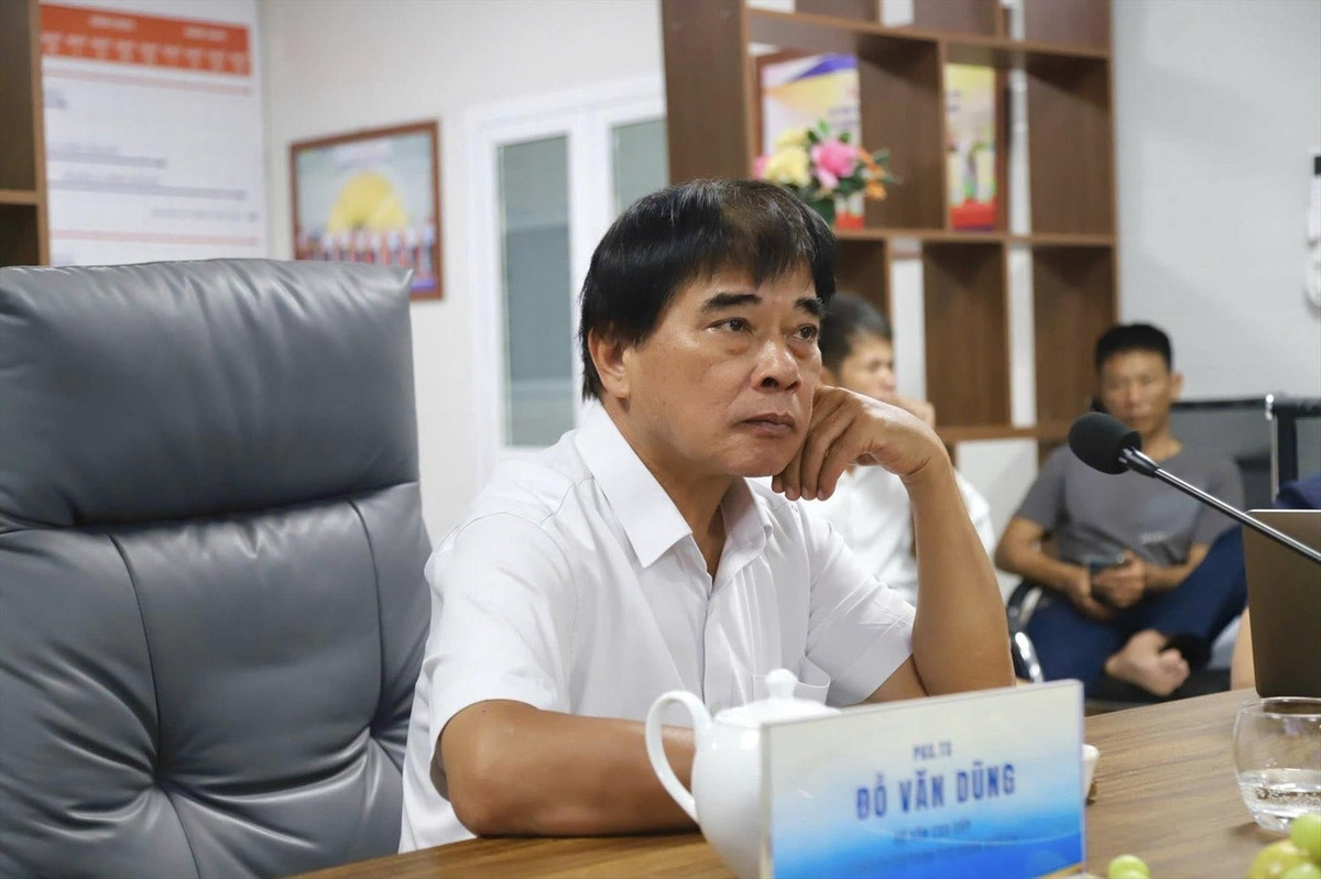 PGS.TS Đỗ Văn Dũng, nguyên Hiệu trưởng Trường ĐH Sư phạm Kĩ thuật TPHCM