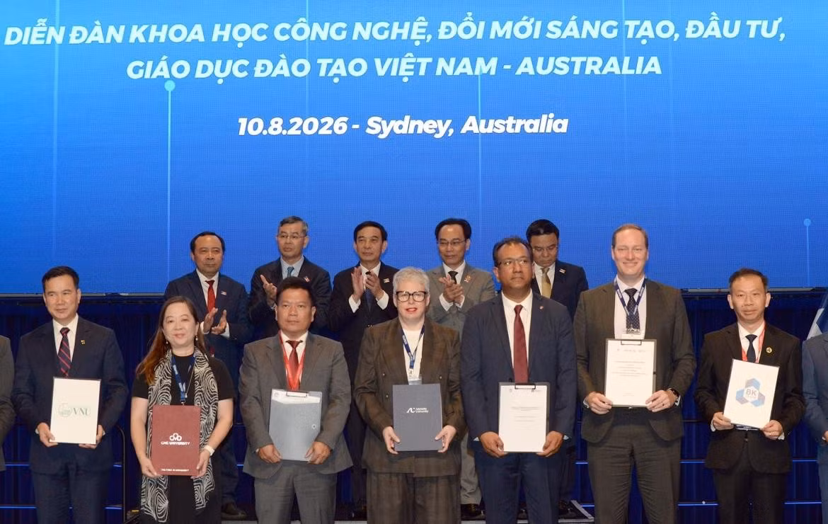 Lễ trao các văn kiện hợp tác giữa Việt Nam-Australia