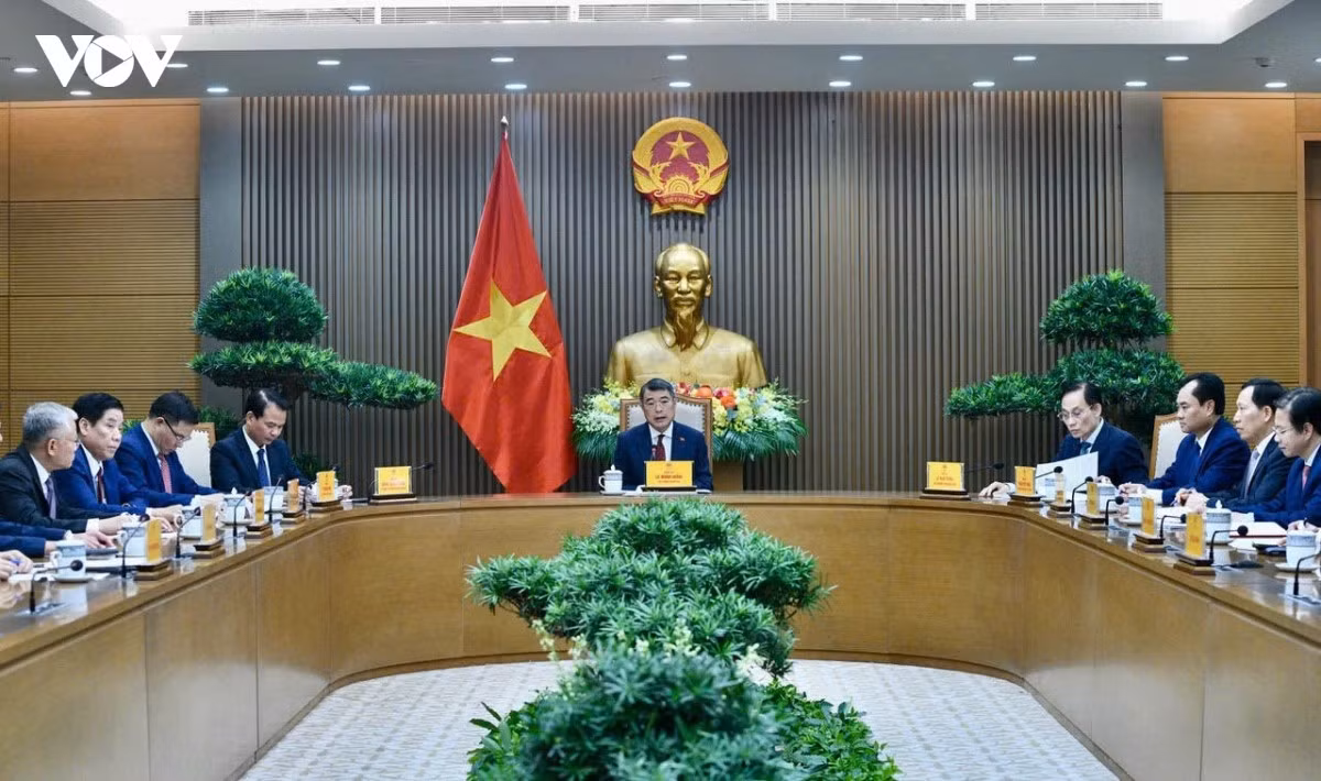 Quang cảnh buổi điện đàm
