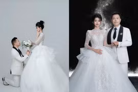 Chồng cũ Hằng Du Mục khoe ảnh cưới cùng vợ 4 kém 26 tuổi