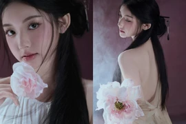 'Tiên nữ mukbang' đốn tim với vẻ đẹp thoát tục trong bộ ảnh mới