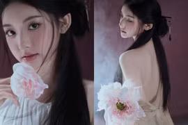 'Tiên nữ mukbang' đốn tim với vẻ đẹp thoát tục trong bộ ảnh mới