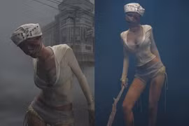 Hot girl Lâm Minh hóa thân nữ y tá ma mị chào Halloween