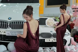 Tiktoker Mai Hà Hoàng Yến tậu 'xế hộp' tiền tỷ ở tuổi 23