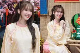 Streamer Ngân Sát Thủ gia nhập đường đua áo dài với bộ ảnh nhẹ nhàng