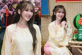 Streamer Ngân Sát Thủ gia nhập đường đua áo dài với bộ ảnh nhẹ nhàng