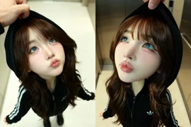 Nữ coser đu trend 'nắm đầu' khiến fan tan chảy vì sự đáng yêu