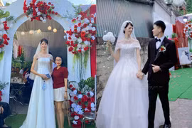 Danh tính cô dâu cao 1m85 ở Tuyên Quang viral mạng xã hội