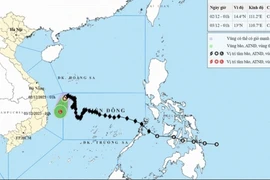 Áp thấp nhiệt đới suy yếu thành vùng áp thấp, gió dưới cấp 6
