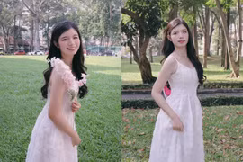 'Hot girl quân nhân' Bảo Chinh giao diện ngọt ngào chào tuổi 22