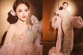 'Chị đẹp' Huyền Baby chiếm trọn spotlight khi xuất hiện trên thảm đỏ