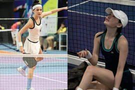 Hiền Hồ gây bất ngờ khi vô địch giải đấu pickleball