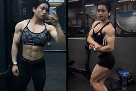 Cô gái gây sốt mạng xã hội với ngoại hình cơ bắp cuồn cuộn