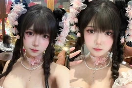 Nữ coser đình đám hóa chị Hằng trong bộ ảnh đón Trung thu sớm