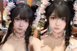 Nữ coser đình đám hóa chị Hằng trong bộ ảnh đón Trung thu sớm