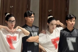 Bạn gái cầu thủ Vũ Văn Thanh cuối cùng cũng có "danh phận"