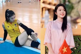 "Chân dài bóng chuyền" tuổi 19 xinh như hoa, ngắm là yêu