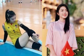 "Chân dài bóng chuyền" tuổi 19 xinh như hoa, ngắm là yêu