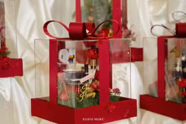 Tráp cưới trị giá 18 triệu đồng độc lạ đang viral mạng xã hội