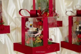 Tráp cưới trị giá 18 triệu đồng độc lạ đang viral mạng xã hội