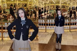 Ái nữ nhà đại gia Minh Nhựa khoe giao diện nữ sinh ngọt ngào