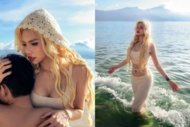 Ngắm tạo hình "nữ thần giữa biển khơi" của hot girl Châm Sứa