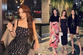 Huyền Baby đọ sắc bên mẹ và chị gái khiến fan xuýt xoa