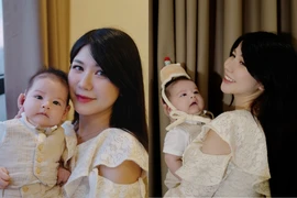 Hot girl đời đầu An Japan đón sinh nhật bên con trai đầu lòng