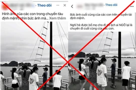 Sự thật về bức ảnh "khoảnh khắc cuối cùng" trước vụ lật tàu gây bão mạng