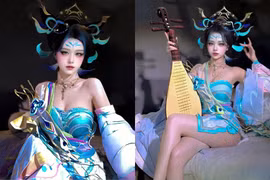 Yugi Kiều Oanh gây 'sát thương chuẩn 100%' với màn cosplay tướng Liên Quân