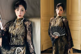 Hot girl Tammy Phạm giao diện 'mợ hai' sang chảnh, cuốn hút trong tà áo dài 