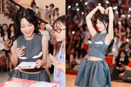 "Nàng thơ gen Z" và cuộc gặp gỡ truyền năng lượng tích cực