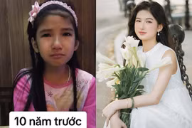 Hé lộ ảnh ngày bé của mỹ nhân xinh như hoa hậu “nàng Mơ”