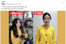 Mua hàng trên mạng, cô gái 'méo mặt' khi nhận đồ về tay