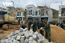 Quân đội xây dựng 100 căn nhà hỗ trợ người dân vùng bão lũ Gia Lai