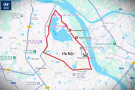 Hà Nội công bố bản đồ cấm xe máy xăng từ 1/7, 11 phố Hoàn Kiếm đầu tiên