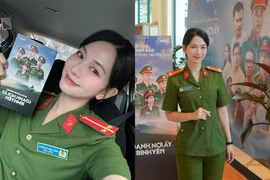 Lê Bống hóa thân thành cô công an khiến khán giả bất ngờ