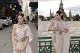 Mẫu ảnh có tên độc lạ hóa 'quý cô' xứ chùa Vàng hút ánh nhìn