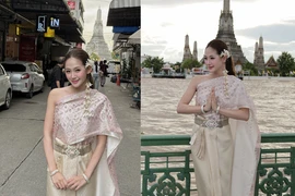 Mẫu ảnh có tên độc lạ hóa 'quý cô' xứ chùa Vàng hút ánh nhìn