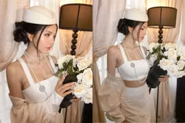 Mai Dora hóa thân quý cô cổ điển, thanh lịch khiến fan lụi tim