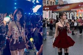 'Hot girl chạy bộ' Hà Kim lên đồ cực cháy với 2 đêm concert G-Dragon