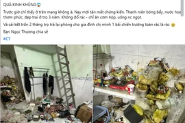 Nam sinh bị chủ trọ tố ra đường là soái ca, về phòng thì bừa bộn như bãi rác